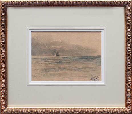 Лагорио Лев Феликсович. Судно в открытом море